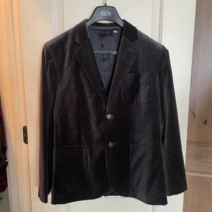 VINCE Velvet Blazer 38R